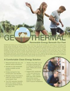 Geothemal Beneath Our Feet