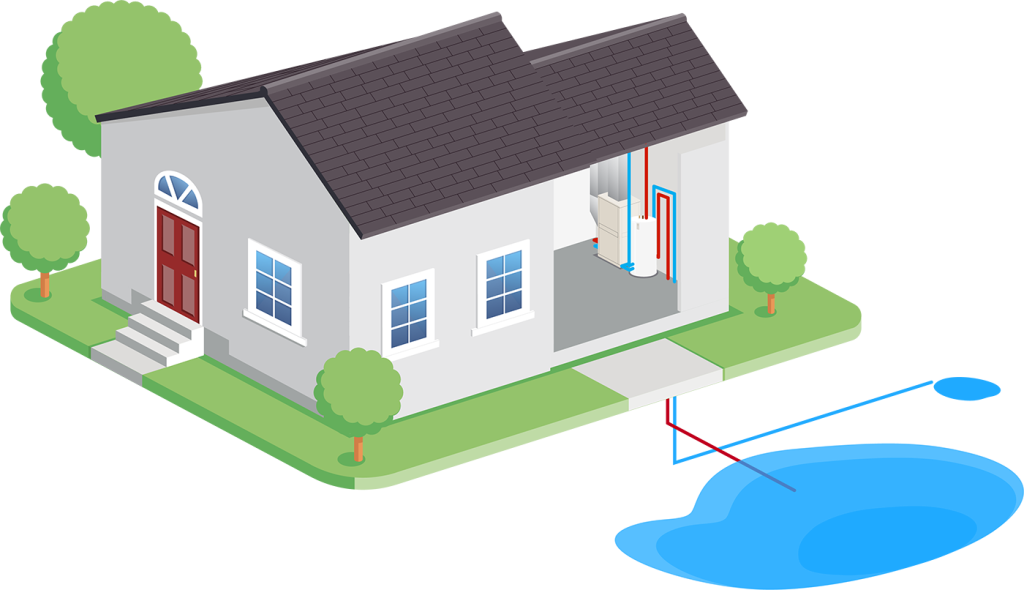 Open Loop House Illustration